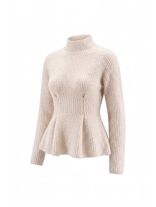 Camisola de Malha ELIN Creme - SAHOCO