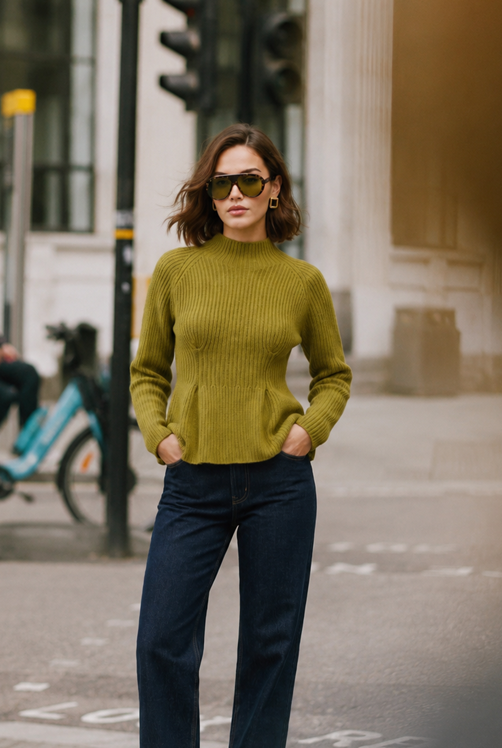 Camisola de Malha ELIN Verde - SAHOCO  1
