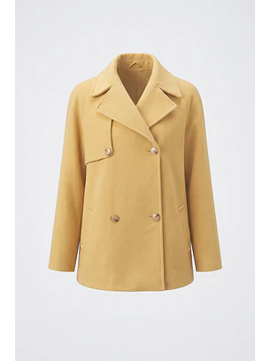 Casaco Fazenda DIONE Amarelo - SAHOCO 