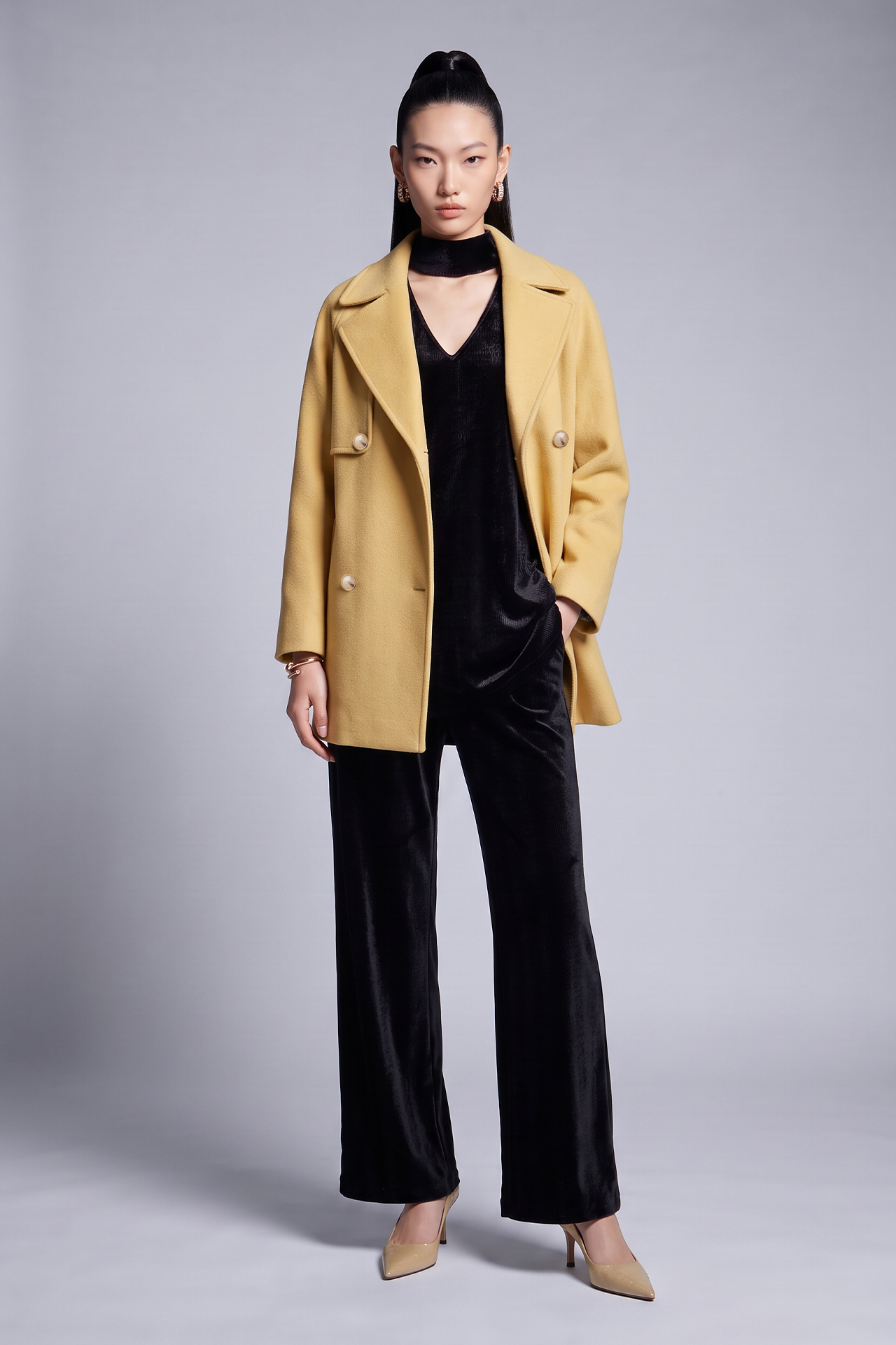 Casaco Fazenda DIONE Amarelo - SAHOCO  3