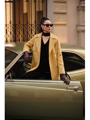 Casaco Fazenda DIONE Amarelo - SAHOCO 