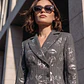 Blazer com Detalhes Prata Cinza - SAHOCO  - Thumbnail 6