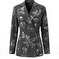 Blazer com Detalhes Prata Cinza - SAHOCO  - Thumbnail 9