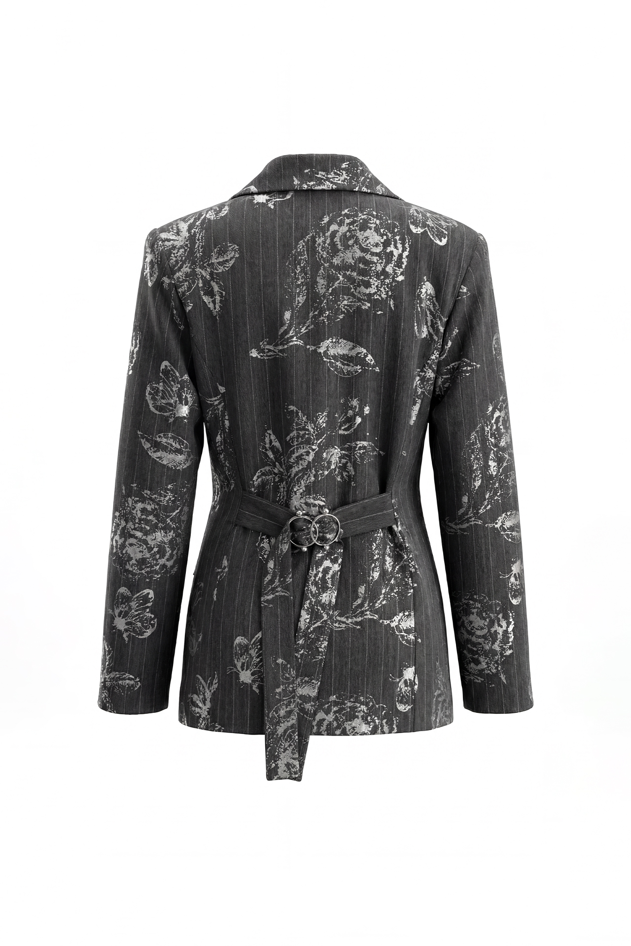 Blazer com Detalhes Prata Cinza - SAHOCO  11
