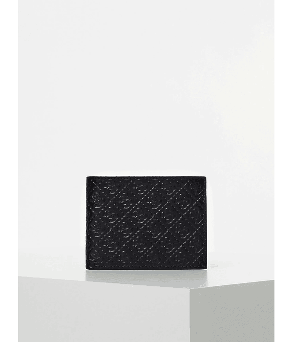 Carteira com Porta Moedas Logo Gravado - Guess