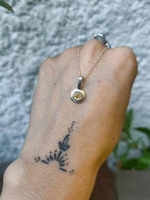 Punto luz citrino grande ✨