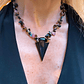 Collar punta flecha obsidiana - Miniatura 1