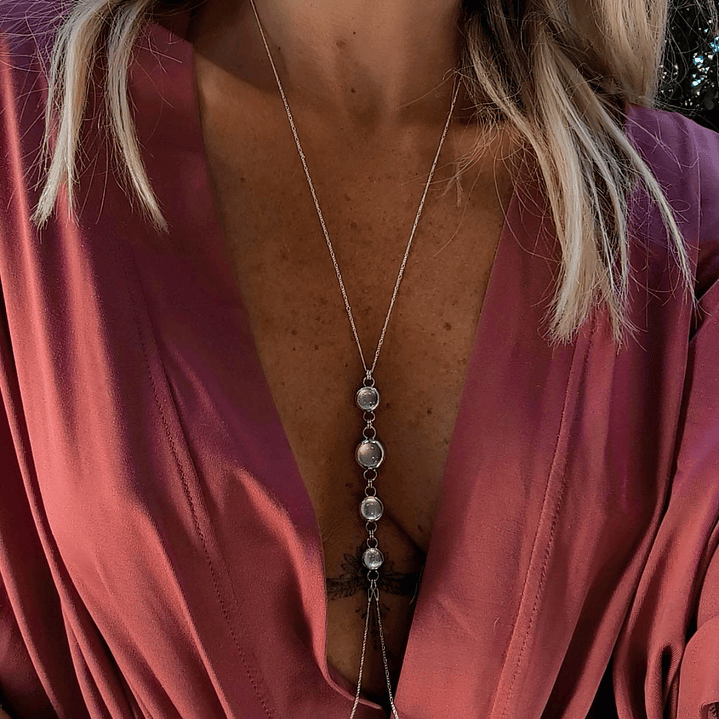 Body chain cuarzo cristal 4