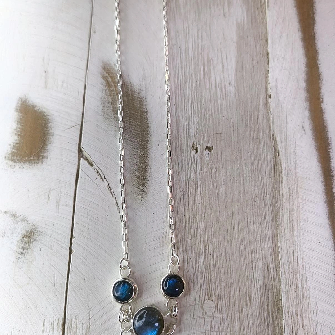 Collar labradorita cadena 2