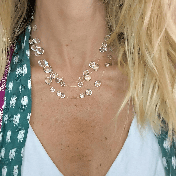 Collar gotas de agua 1