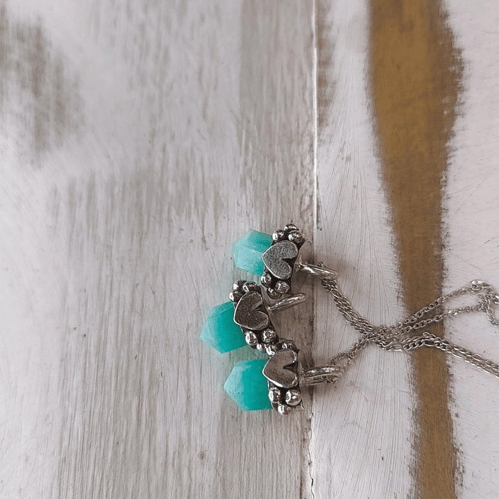 Baby amazonita + cadena 3