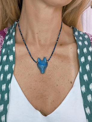 Loba aventurina azul 