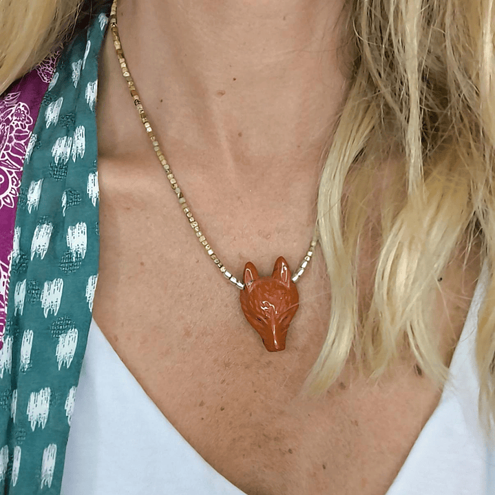 Loba jaspe rojo y jaspe paisaje  2