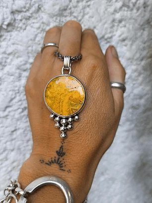 Medallón Jaspe Abejorro