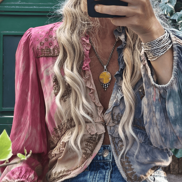 Medallón Jaspe Abejorro 2