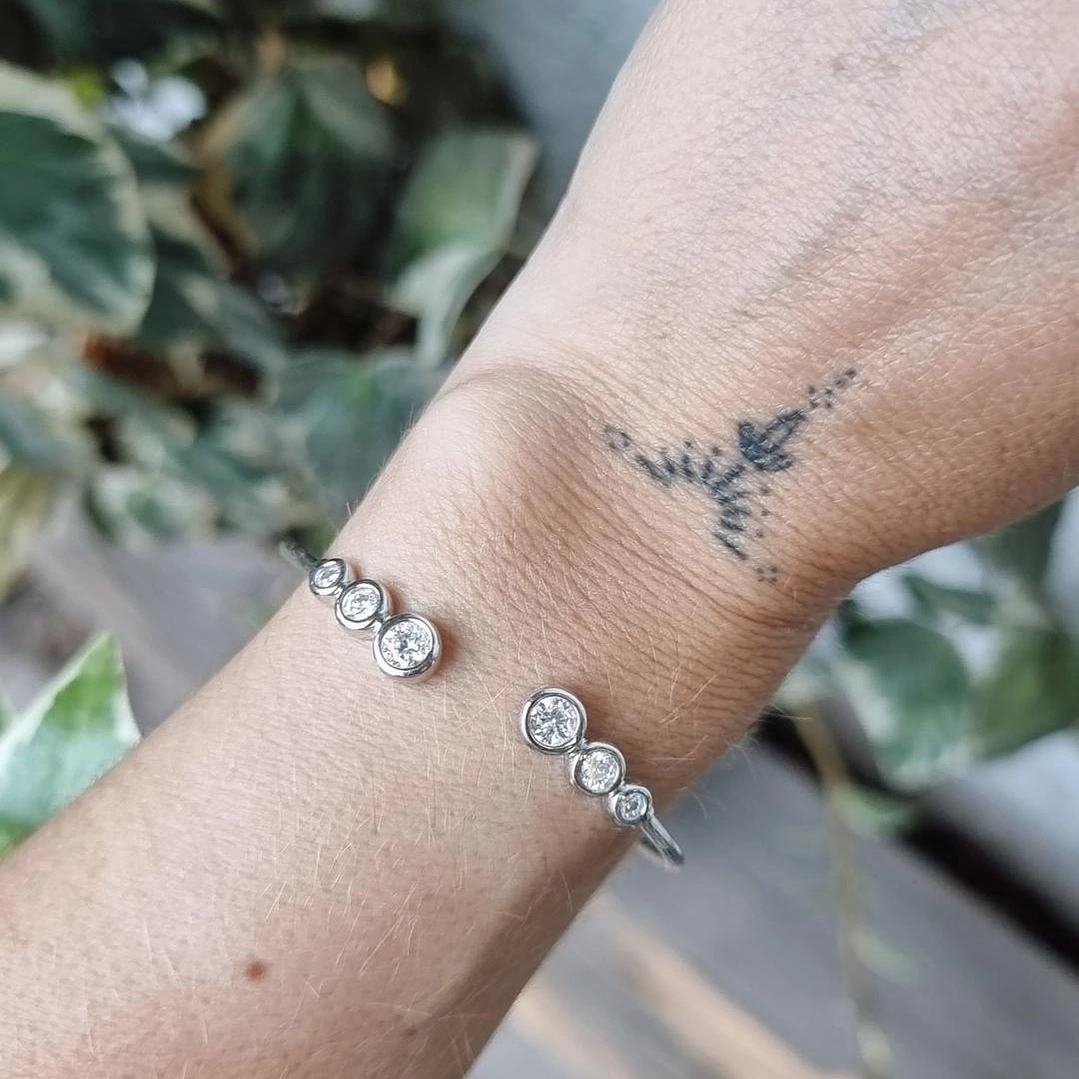 Pulsera Moissanitas  1