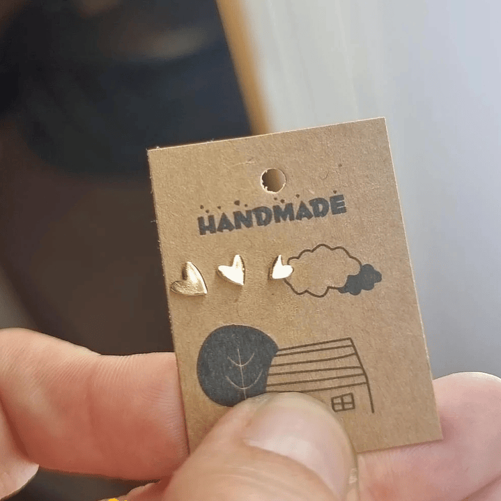 Aros trío corazones 1