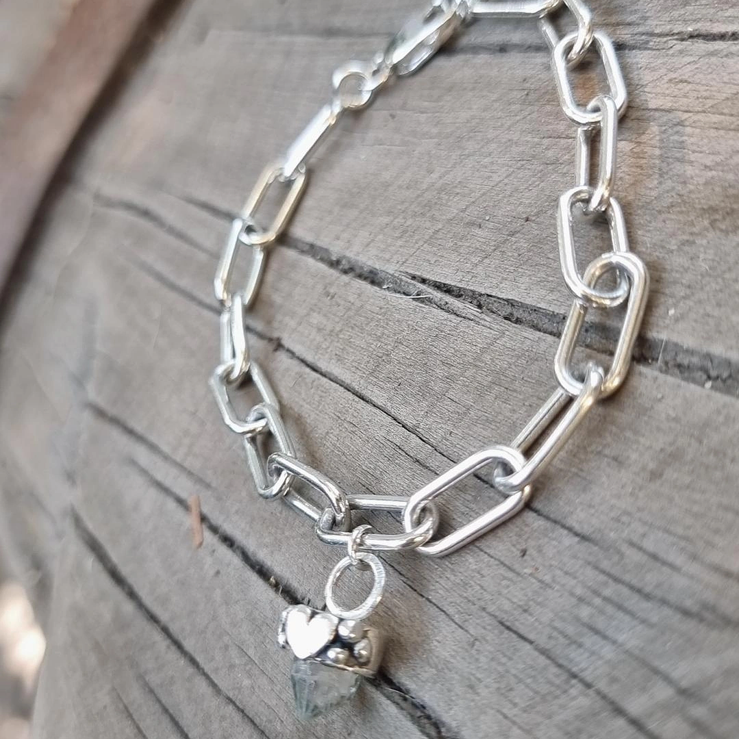 Pulsera eslabón + baby 1