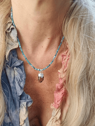 Collar apatita + cacho