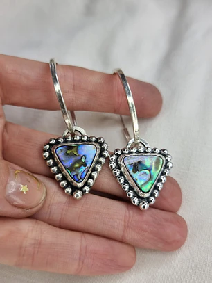 Argollas triangulo abalone 1