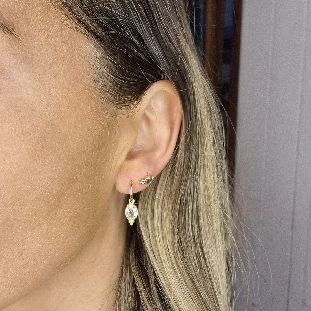 Argollas Fancy topacio blanco 2