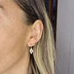 Argollas Fancy topacio blanco - Miniatura 2