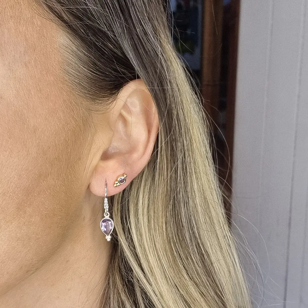 Aros Fancy amatista  2