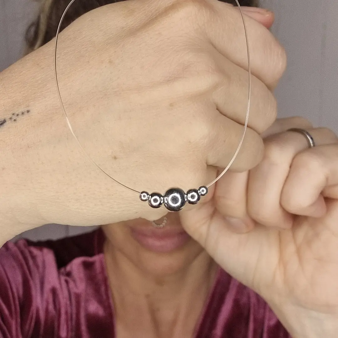 Collar Luz de Plata 1