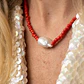 Collar Perla de coral  - Miniatura 1
