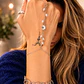 Hand Chain Panja perlas y cuarzo cristal - Miniatura 2