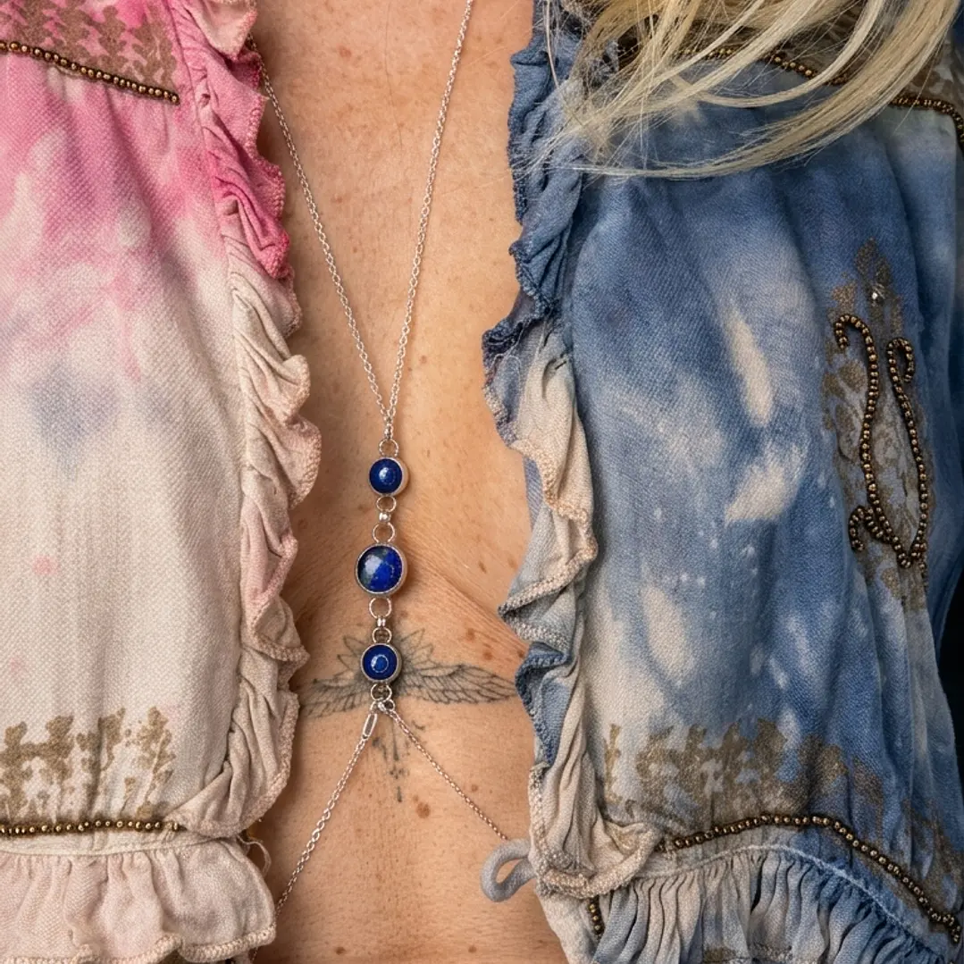 Body Chain Lapislazuli 1