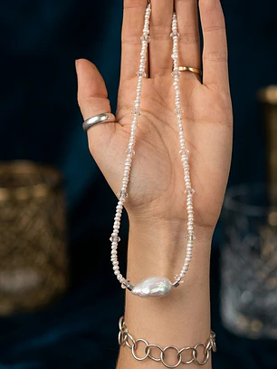 Chocker perlas barroco XL