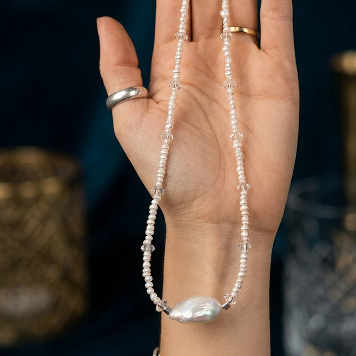 Chocker perlas barroco XL 1