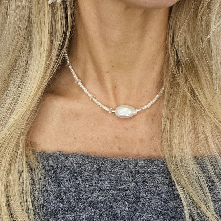 Chocker perlas barroco XL 2