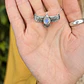 Aguila Sagrada piedra luna - Miniatura 1