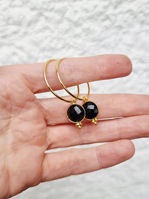 Argolla Lady oro onix