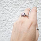 Anillo Vintage Circón Rosé - Miniatura 2