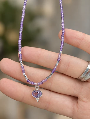 Collar amatista