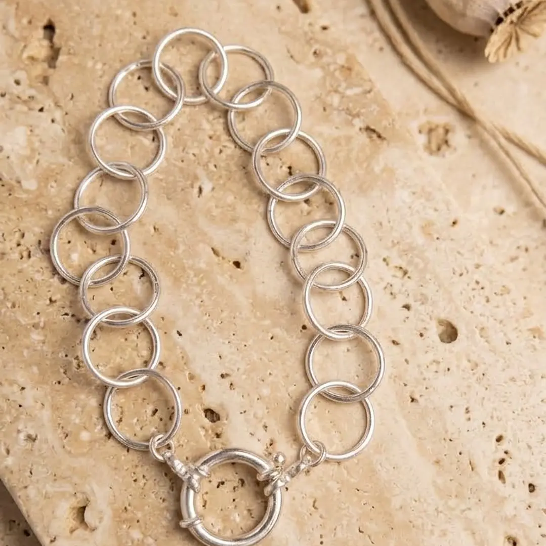 Pulsera eslabones redondos 1