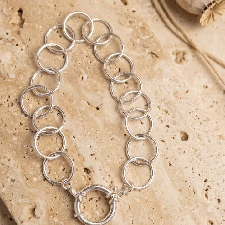 Pulsera eslabones redondos 1