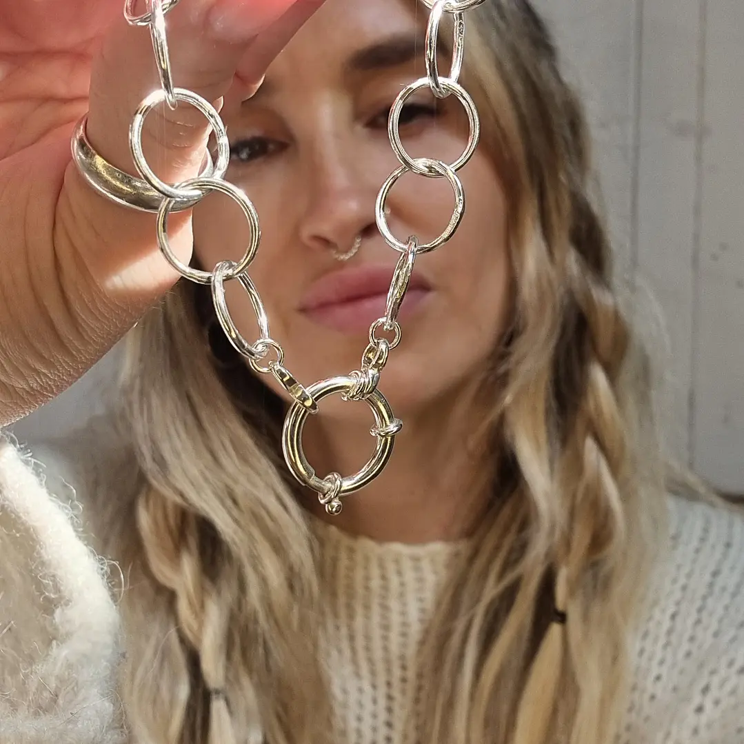 Pulsera eslabones redondos 2