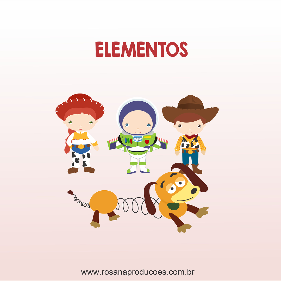 Kit ID Visual Toy Story 5