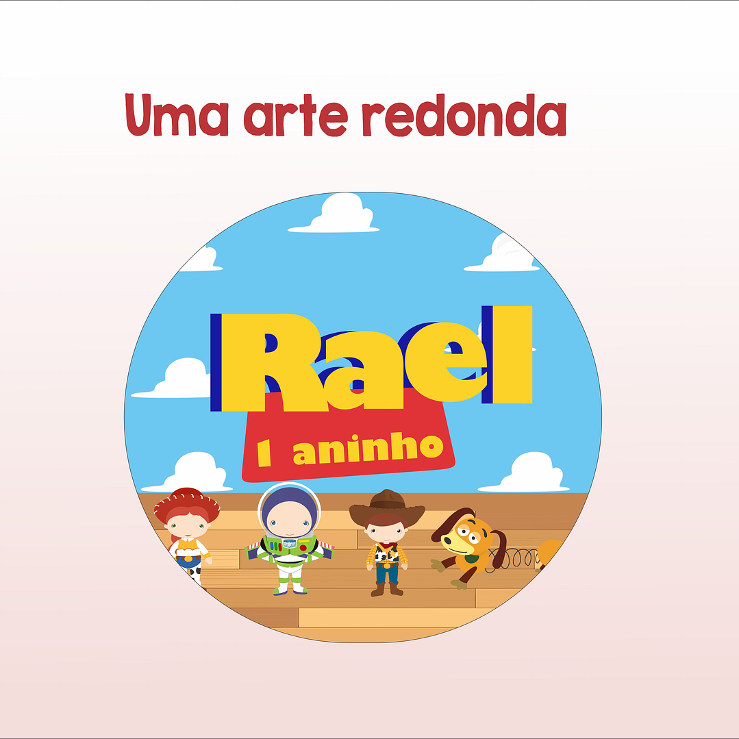 Kit ID Visual Toy Story 2