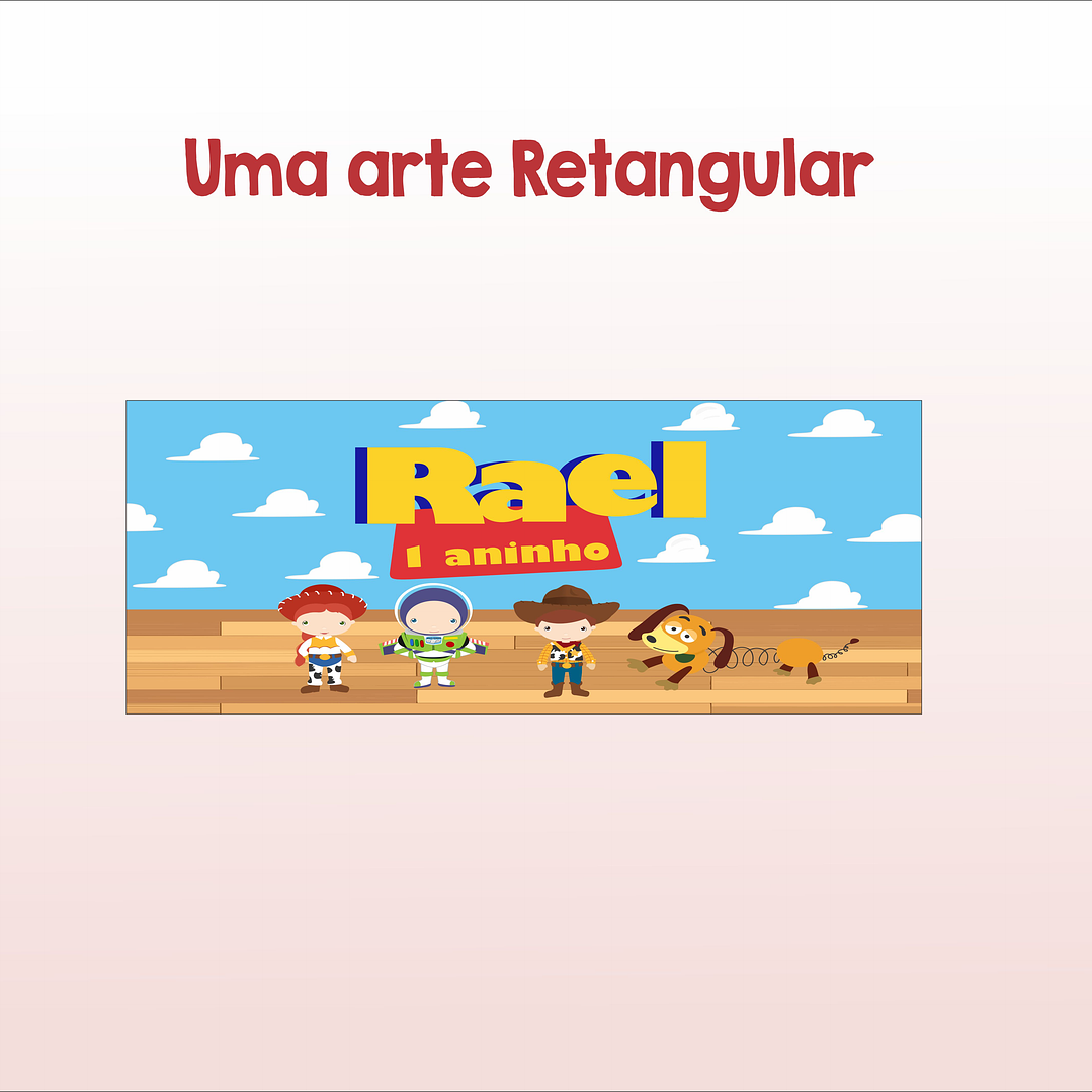 Kit ID Visual Toy Story 4