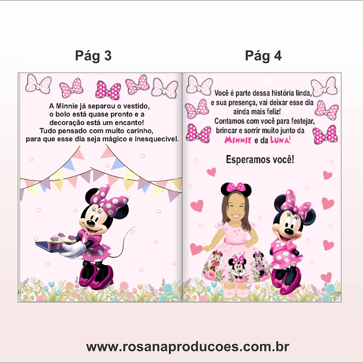 Convite Interativo estilo livrinho 3