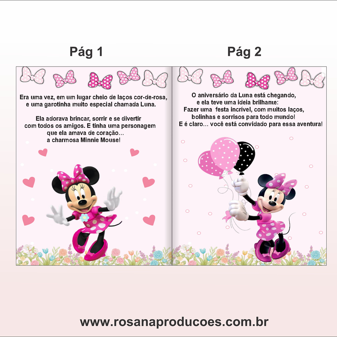 Convite Interativo estilo livrinho 2