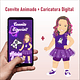 Convites Animado + Caricatura Digital
