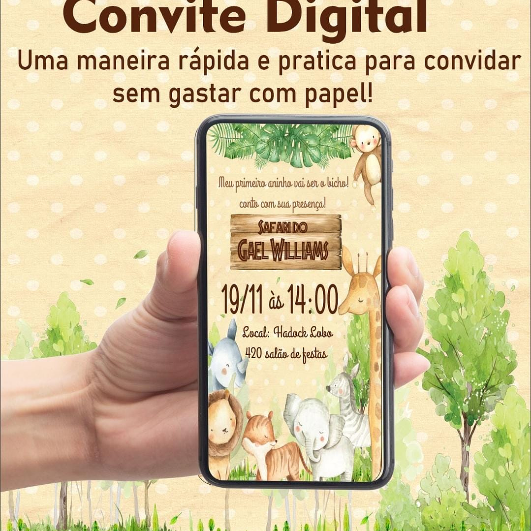 Convite digital 1