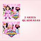 KIT ID VISUAL C/ CARICATURA + CONVITE INTERATIVO - Thumbnail 2