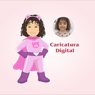 KIT ID VISUAL C/ CARICATURA + CONVITE INTERATIVO